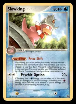 Slowking 28/113 Rare Delta Species Pokemon Lightly Played - Image 1