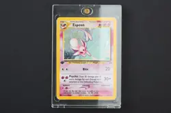 Pokemon Espeon 1st Edition ⚡ Neo Discovery 1/75 – Holo Rare – MP - Image 1