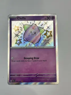 Pokemon Paldean Fates - CLEFFA - SHINY ULTRA RARE - 150/091 - Image 1