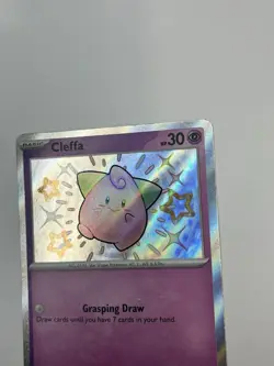 Pokemon Paldean Fates - CLEFFA - SHINY ULTRA RARE - 150/091 - Image 2
