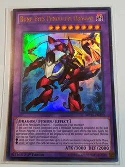Rune-Eyes Pendulum Dragon - MP15-EN220 - Ultra Rare - 1st Edition Yugioh - Image 1