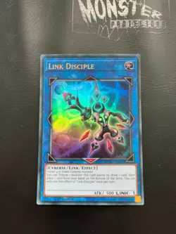 YUGIOH LINK DISCIPLE ULTRA RARE DUPO-EN070 1ST EDITION - Image 1