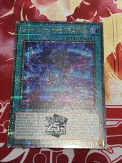 Yugioh! TCG - Link into the VRAINS! - Quarter Century Secret Rare - RA04-EN294 - Image 1