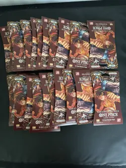 One Piece 24 OP-02 Paramount War Sleeved Booster Pack (Blisters) English Sealed 811039039103 - Image 1