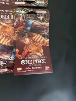 One Piece 24 OP-02 Paramount War Sleeved Booster Pack (Blisters) English Sealed 811039039103 - Image 2