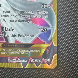Pokemon TCG Gardevoir EX 116/114 XY Steam Siege 2016 Secret Rare Holo Card - Image 5