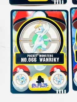 Pokemon Seal dass Card Lot 4 Sticker Game Very Rare From Japan BANDAI F/S - Image 4
