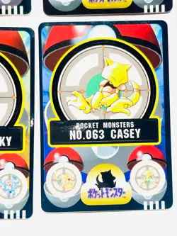 Pokemon Seal dass Card Lot 4 Sticker Game Very Rare From Japan BANDAI F/S - Image 5