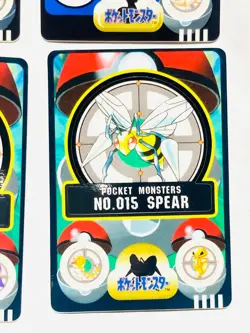 Pokemon Seal dass Card Lot 4 Sticker Game Very Rare From Japan BANDAI F/S - Image 5