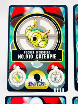 Pokemon Seal dass Card Lot 4 Sticker Game Very Rare From Japan BANDAI F/S - Image 2