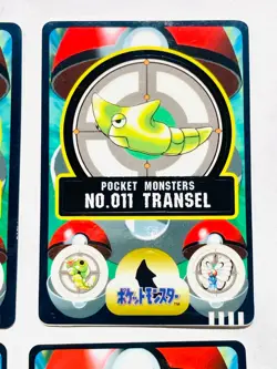 Pokemon Seal dass Card Lot 4 Sticker Game Very Rare From Japan BANDAI F/S - Image 3