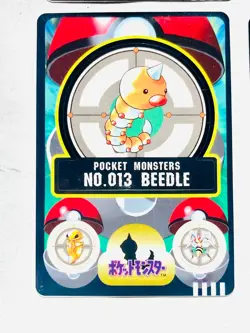 Pokemon Seal dass Card Lot 4 Sticker Game Very Rare From Japan BANDAI F/S - Image 4