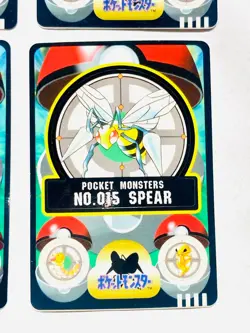 Pokemon Seal dass Card Lot 4 Sticker Game Very Rare From Japan BANDAI F/S - Image 5