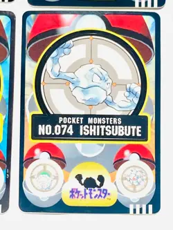 Pokemon Seal dass Card Lot 4 Sticker Game Very Rare From Japan BANDAI F/S - Image 5