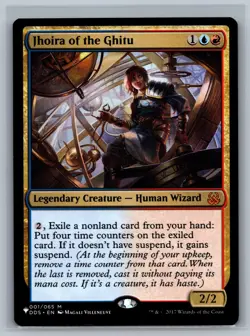 Magic MTG The List Reprints Jhoira of the Ghitu #001/065 TCG CCG - Image 1