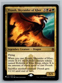 Magic MTG The List Reprints Prossh, Skyraider of Kher #214/249 TCG CCG - Image 1