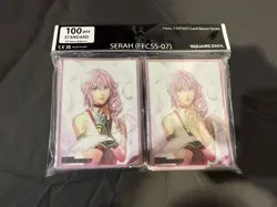 MTG FINAL FANTASY Card Sleeve Series Serah (FFCSS-07) IN HAND BRAND NEW SEALED - Image 1