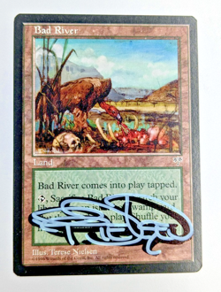 MTG MIRAGE Bad River SHADOW SIGNED BY TERESE NIELSEN - Image 1