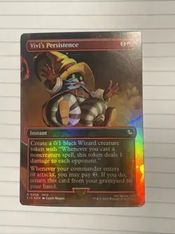 Vivi's Persistence (Borderless) Commander: Final Fantasy Foil - Image 1