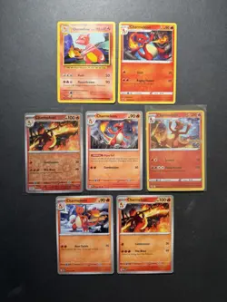 7 Charmeleon Pokemon Card Collection Reverse Holo XY SWSH SV A4 - Image 1