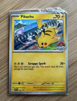 Pokemon TCG Pikachu 190 Sv: Scarlet & Violet Promo Cards Regular SEALED - Image 1