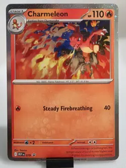 Charmeleon MEP 079 - NM Pokemon Mega Evolution Chaos Rising Holo Promo - Image 1