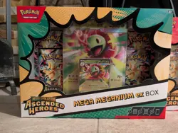 Pokemon TCG: Ascended Heroes Mega Feraligatr , Meganium , Emboar Ex Box. Sealed - Image 3