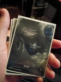 ISLAND (263) (FULL ART) X3 Edge Of Eternities EOE Magic MTG MINT CARD - Image 1