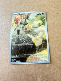 Pokemon Cutiefly 172/162 SV05 Temporal Forces Illustration Rare Holo 30 HP - Image 1