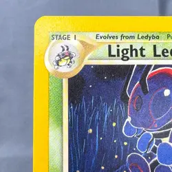 NM Unlimited Light Ledian 24/105 Rare Neo Destiny Pokemon Tomokazu Komiya - Image 4