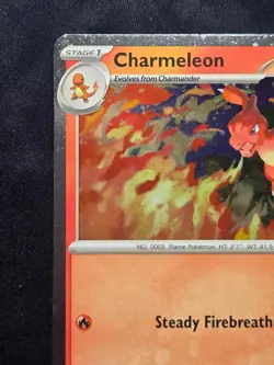 Charmeleon MEP 079 - NM Pokemon Mega Evolution Chaos Rising Holo Promo - Image 2