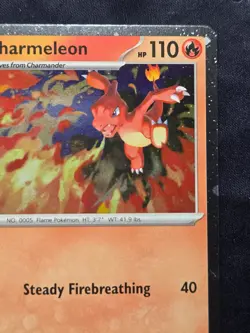 Charmeleon MEP 079 - NM Pokemon Mega Evolution Chaos Rising Holo Promo - Image 3