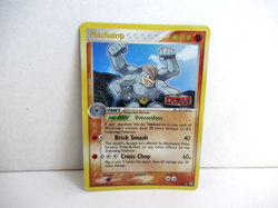 Pokemon TCG Machamp Ex Power Keepers Stamped Reverse Holo 11/108 - Image 1