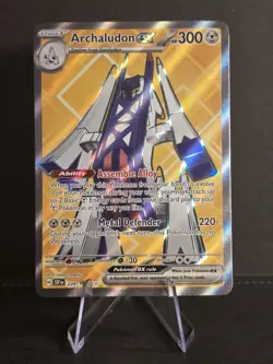 Archaludon ex 224/191 Ultra Rare Full Art - Surging Sparks SSP Pokemon NM - Image 1