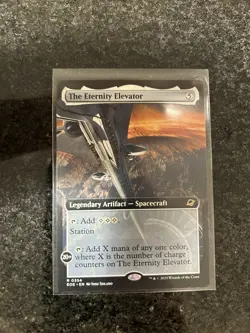 1x The Eternity Elevator MTG Edge of Eternities Extended Art Rare Nonfoil NM - Image 1