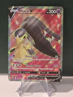 Mawile V 178/195 Full Art Ultra Rare Sword & Shield Silver Tempest Pokemon NM - Image 1