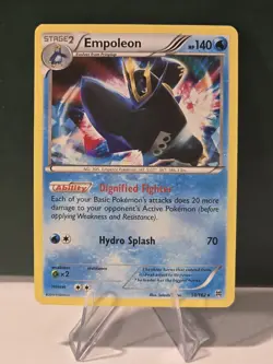 Empoleon 38/162 Holo Rare XY BREAKthrough Pokemon TCG Card LP - Image 1