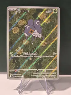 Nymble 096/094 Illustration Rare Phantasmal Flames PFL Pokemon NM - Image 1