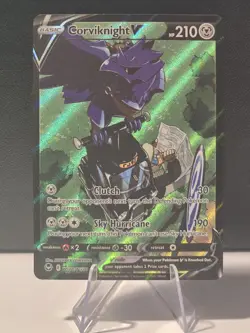 Corviknight V TG18/TG30 Trainer Gallery Ultra Rare - Silver Tempest SIT Pokemon - Image 1