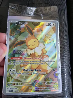 Pokemon Eevee TCG 173 Holo Promo Prismatic Evolutions Sealed - Image 1