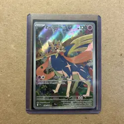 Pokemon TCG: Zacian 100/094 Me02: Phantasmal Flames Holo - Image 1