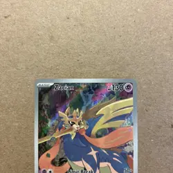 Pokemon TCG: Zacian 100/094 Me02: Phantasmal Flames Holo - Image 3
