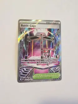 Pokemon TCG Holo Ultra Rare Full Art Battle Cage 116/094 - Image 1