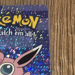 Wigglytuff #040 - Vintage Vending Machine Prism Sticker 2000 - Pokemon Card - Image 3