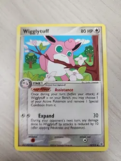 Pokemon Card - Wigglytuff FireRed & LeafGreen 52/112 Reverse Holo NM - Image 1