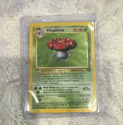 Pokemon Vileplume 80 HP Jungle 15/64 Rare Holo Stage 2 1999 Wizards TCG - Image 1