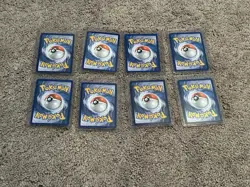 Pokemon Card Lot of 8 (Some Halos) w/ Card Protectors - Image 4