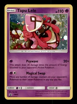 Tapu Lele - SM45 Holo Promo Sun & Moon Promo Pokemon Holo Near Mint - Image 1
