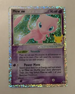 Mew EX - 88/92 - Holo Rare - Celebrations 25th Anniversary Pokemon Card - Image 1