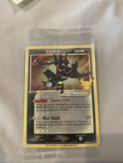 Nintendo Greninja Promo Holo SWSH144 Sword & Shield 130 HP English 2021 SEALD!! - Image 1